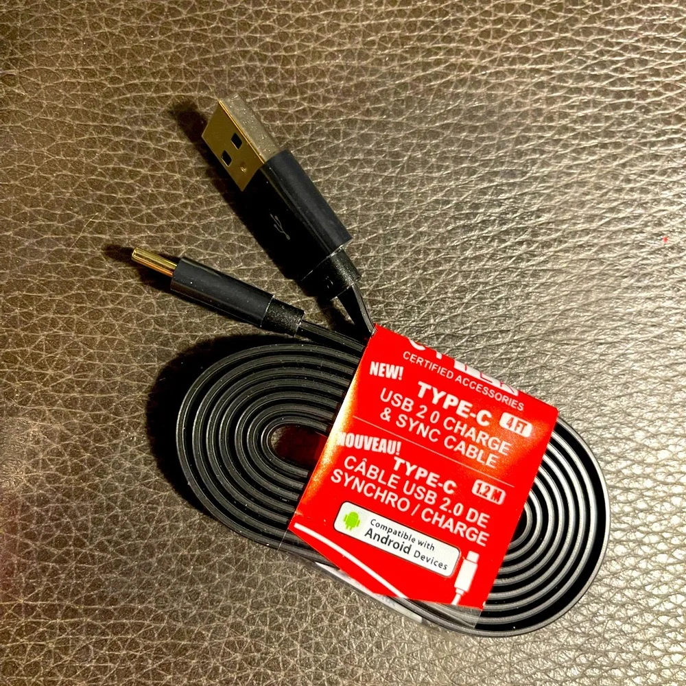 USB type C 4ft charging cable